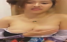 Hot Thai teaser on webcam